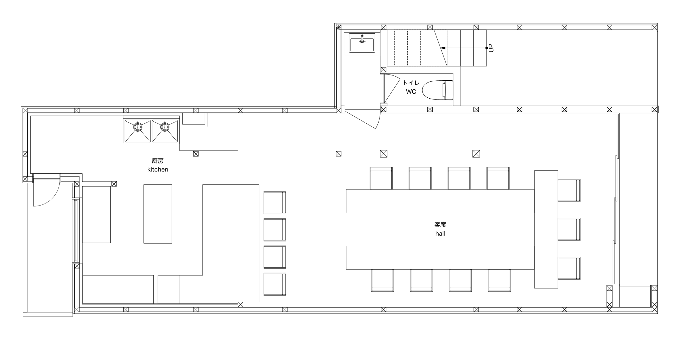 Floor Plan Restaurant